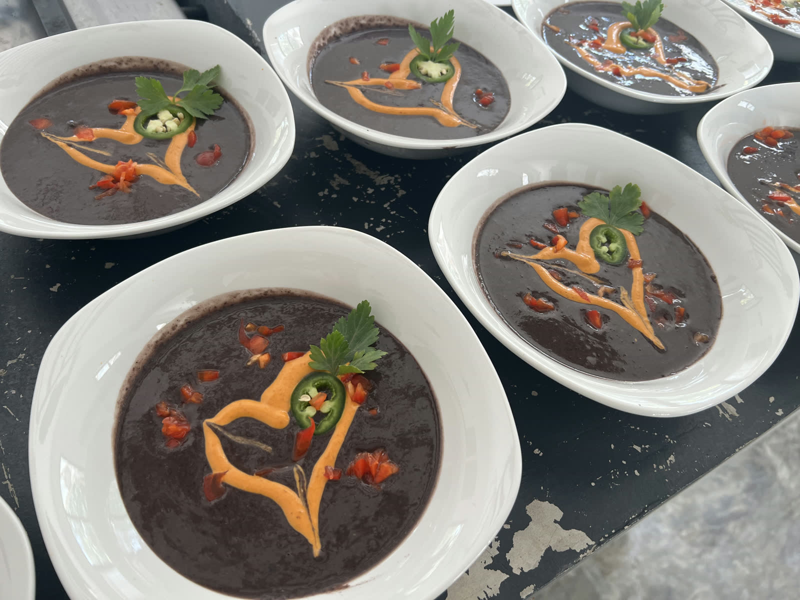 A nourishing soup